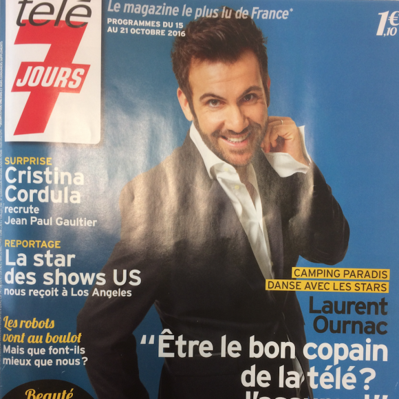 Magazine Télé 7 Jours en kiosques le lundi 10 octobre.