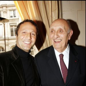 Pierre Tchernia et Arthur - Remise de la grande médaille de Vermeil à Paris en 2008