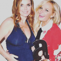 Geri Halliwell enceinte: Avec Emma Bunton, l'ex-Spice Girl dévoile son baby bump