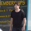 Exclusif - Ashton Kutcher est allé boire un café à Los Angeles, le 20 septembre 2016