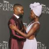 David Oyelowo, Lupita Nyong'o à la première de Queen Of Katwe au théâtre El Capitan à Hollywood, le 20 septembre 2016
