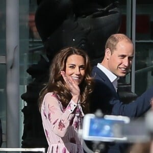 Le prince William, Kate Middleton et le prince Harry étaient mobilisés le 10 octobre 2016 à Londres pour la Journée mondiale de la santé mentale.