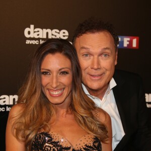 Julien Lepers et Silvia Notargiacomo au photocall de l'émission "Danse Avec Les Stars - Saison 7" à Boulogne-Billancourt, le 28 septembre 2016. © Denis Guignebourg/Bestimage