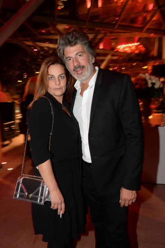 Olivia Provost et son frère Fabien Provost lors du dîner de la fondation ARC au restaurant de l'hôtel The Peninsula à Paris le 10 octobre 2016.
