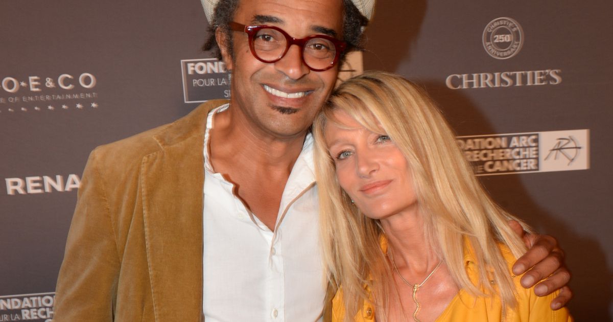 Yannick Noah Et Sa Femme Isabelle Camus Lors Du Dîner De La Fondation Arc Au Restaurant De L 4097