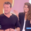 Benjamin Castaldi et sa femme Aurore dans l'émission "La folle histoire de Touche pas à mon poste !". Le 15 octobre 2016 sur C8.