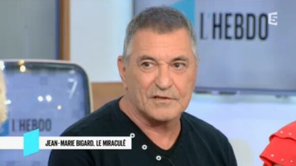 Jean-Marie Bigard sur le plateau de l'émission "C l'Hebdo" le 15 octobre 2016