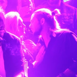 Lindsay Lohan et son petit ami Dennis Papageorgiou à l'ouverture de son nouveau nightclub à Athènes en Grèce, le 15 octobre 2016