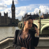 Nabilla à Londres le 13 octobre 2016.