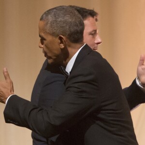 Barack Obama et Matteo Renzi à la Maison Blanche, à Washington, le 18 octobre 2016