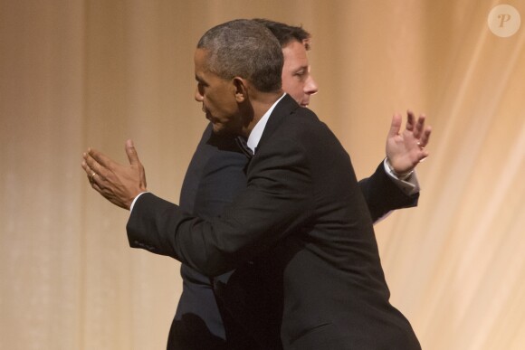 Barack Obama et Matteo Renzi à la Maison Blanche, à Washington, le 18 octobre 2016
