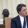 Matteo Renzi et Barack Obama discutant dans le bureau ovale à la Maison Blanche à Washington, le 18 octobre 2016