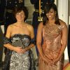 Barack Obama et Michelle Obama posant pour une photo officielle aux côtés du chef du gouvernement italien Matteo Renzi et de son épouse Agnese Landini avant le dîner d'Etat organisé à la Maison Blanche, à Washington, le 18 octobre 2016