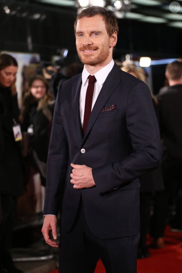 Michael Fassbender - Première du film "Une vie entre deux océans" au Curzon Mayfair à Londres. Le 19 octobre 2016