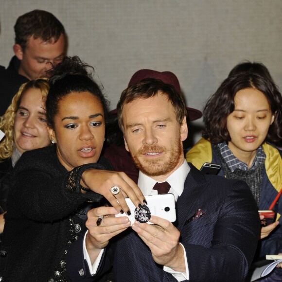 Michael Fassbender - Première du film "Une vie entre deux océans" au Curzon Mayfair à Londres. Le 19 octobre 2016