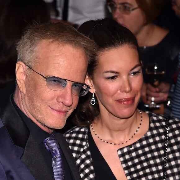 Christophe Lambert et sa nouvelle compagne Karima Zerkani à la soirée de lancement de la série "Mata Hari" produite par Star Media en partenariat avec Channel One Russia et Inter Ukraine, au MIPCOM 2016 à Cannes le 16 octobre 2016. © Bruno Bebert/Bestimage