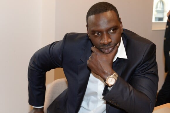 Omar Sy (ambassadeur de la marque) - Inauguration de la boutique Audemars Piguet, 15 rue Royale, et présentation de la nouvelle collection Royal Oak Yellow Gold, à Paris, le 26 mai 2016. © Rachid Bellak/Bestimage