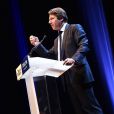 Christian Estrosi, l'ancien maire de Nice, Président du Conseil Régional de la région PACA, durant un meeting de Nicolas Sarkozy au Palais des Congrès Neptune à Toulon, France, le 21 octobre 2016, pour la campagne des primaires des Républicains en vue de l'élection présidentielle de 2017. © Bruno Bebert/Bestimage