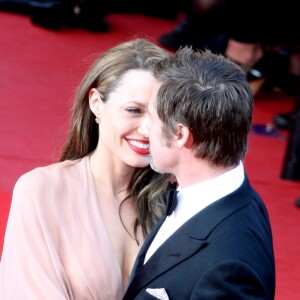 Brad Pitt et Angelina Jolie à Cannes en 2009.