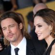 Angelina Jolie, Brad Pitt aux SAG awards 2012.