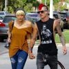 Exclusif - Paris Jackson et son petit ami Michael Snoddy se baladent en amoureux dans les rues de Los Angeles, le 11 octobre 2016