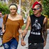 Exclusif - Paris Jackson et son compagnon Michael Snoddy se baladent en amoureux dans les rues de Los Angeles, le 11 octobre 2016
