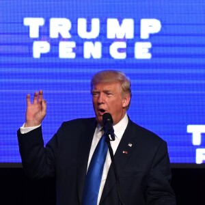 Meeting de Donald Trump au James L. Knight Center à Miami le 16 septembre 2016