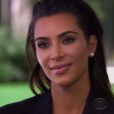 Kim Kardashian en interview pour l'émission "60 Minutes" sur le réseau CBS, diffusée le 23 octobre 2016