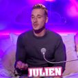 Julien au confessionnal - "Secret Story 10" sur NT1, le 20 octobre 2016.