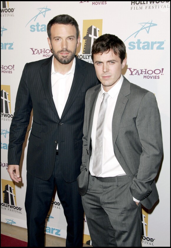 Ben Affleck et Casey Affleck à Los Angeles pour le Hollywood Film Festival en 2007