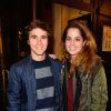 Semi-exclusif - Anouchka Delon et son compagnon Julien Dereims - Générale de la pièce "L'heureux élu", une comédie de Eric Assous au Théâtre de la Madeleine à Paris le 24 octobre 2016. © Coadic Guirec/Bestimage