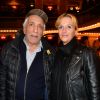 Semi-exclusif - Gérard Darmon et sa femme Christine - Générale de la pièce "L'heureux élu", une comédie de Eric Assous au Théâtre de la Madeleine à Paris le 24 octobre 2016. © Coadic Guirec/Bestimage