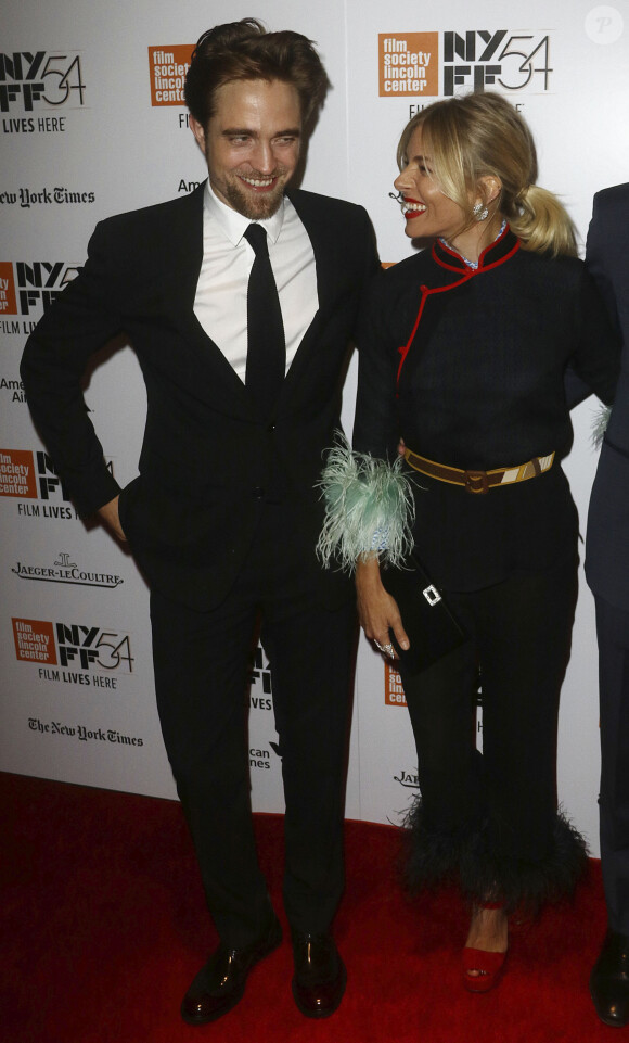 Sienna Miller et Robert Pattinson à la première de 'The Lost City of Z' au New York Film Festival, le 15 octobre 2016.
