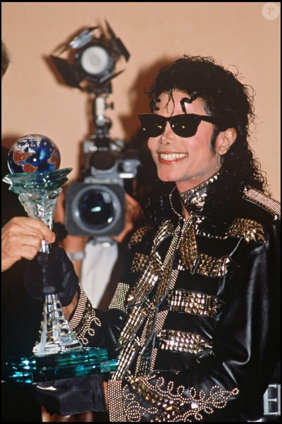 Michael Jackson à une soirée à New York le 25 septembre 1990.