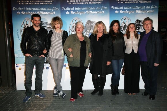 L'équipe du film Mince Alors à Boulogne le 24 mars 2012