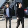 Les frères Jonas, Joe et Kevin, sont allés déjeuner avec des amis à Los Angeles. Le 9 janvier 2015  51621206 Sibling singers Joe & Kevin Jonas meet some friends for lunch in Los Angeles, California on January 9, 2015. Missing from the outing was their brother Nick Jonas, who has been very busy as of late working on his solo music career.09/01/2015 - Los Angeles