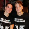 Camille Muffat, Yannick Agnel au Kettler Challenge au profit de l'association "L'étoile de Martin" à l'hôtel Molitor à Paris, le 1er décembre 2014