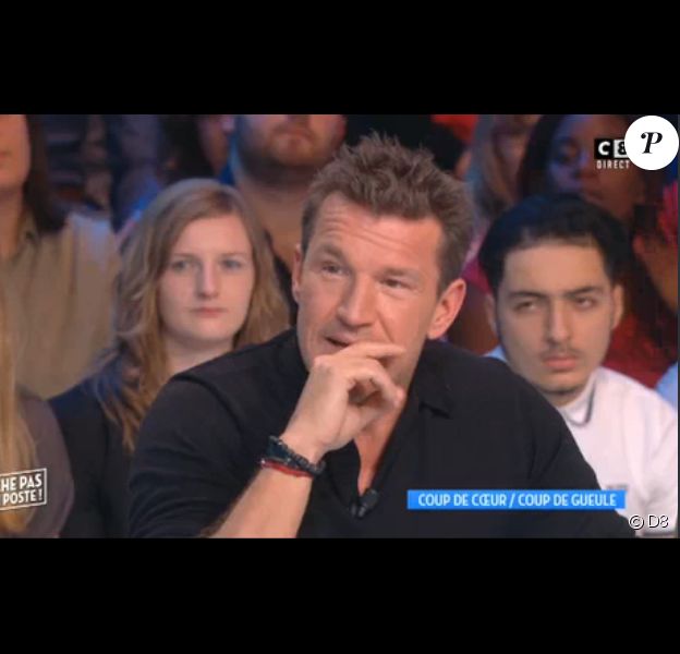 Benjamin Castaldi dévoile son complexe dans "TPMP" le 27 octobre 2016 sur C8.