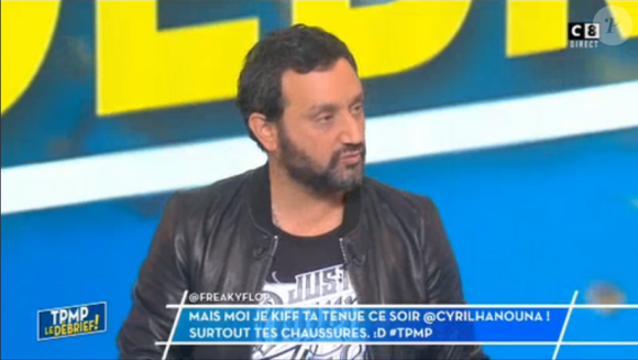 Cyril Hanouna dans "TPMP", le 26 octobre 2016 sur C8.