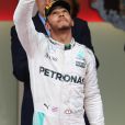 Lewis Hamilton au 74ème Grand Prix de Formule 1 de Monaco, le 29 mai 2016. C'est Lewis Hamilton qui a terminé premier devant D.Ricciardo et S.Perez.