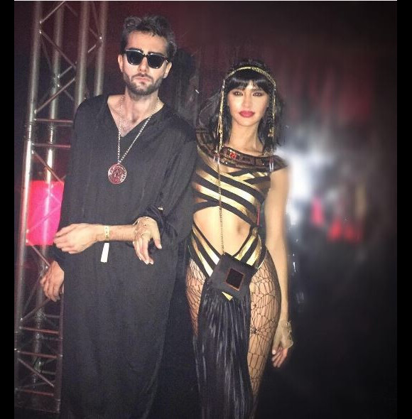 Leila Ben Khaifa Cléopâtre sexy, sur Instagram, 31 octobre 2016