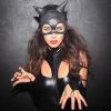 Leila Ben Khalifa Catwoman sexy, sur Instagram, lundi 31 octobre 2016
