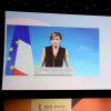 La reine Letizia d'Espagne s'est exprimée lors de l'ouverture du Congrès Mondial contre le Cancer au Palais des Congrès à Paris, le 31 octobre 2016. © Dominique Jacovides/Bestimage