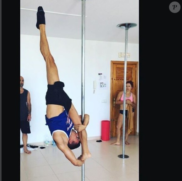 Saulo Sarmiento d'"Inroyable Talent 2016" roi du mât ondulaire - Instagram, septembre 2016