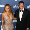 Mariah Carey et James Packer à la 27ème soirée annuelle Glaad Media à The Waldorf-Astoria à New York le 14 mai 2016