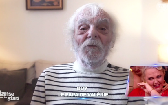 Le papa de Valérie Damidot - "Danse avec les stars 7" sur TF1. Le 5 novembre 2016.