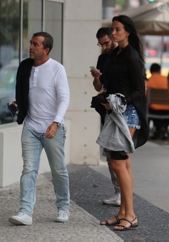 Arnaud Lagardère et sa femme Jade Foret poursuivent leurs vacances à Miami Le 29 Octobre 2016