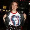 Lena Dunham au concert de soutien à Hillary Cliinton pour sa campagne aux élections présidentielles US à New York le 17 octobre 2016