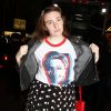 Lena Dunham au concert de soutien à Hillary Cliinton pour sa campagne aux élections présidentielles US à New York le 17 octobre 2016