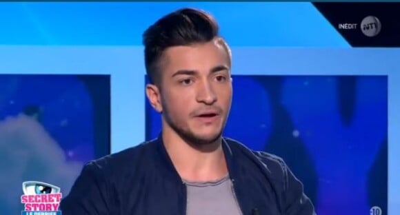 Darko dans le "Debrief" de Secret Story 10", vendredi 4 novembre 2016, sur NT1